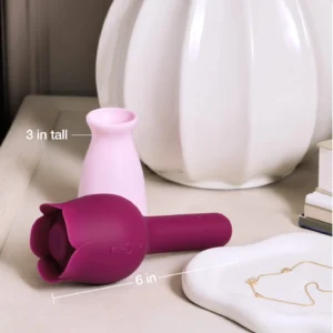 Luxe 2 in 1 Rose Vibrator - ToysCenter.Pk