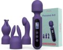 Sex Toys with 3 Attachments for Clit