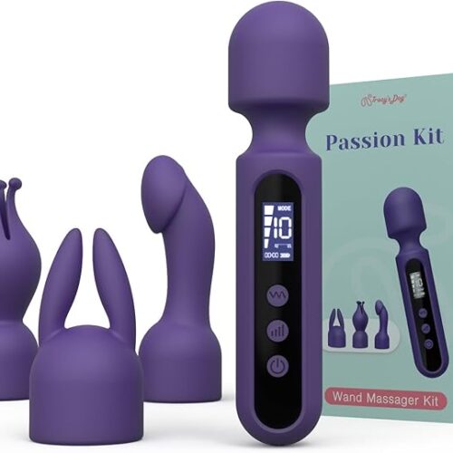 Sex Toys with 3 Attachments for Clit