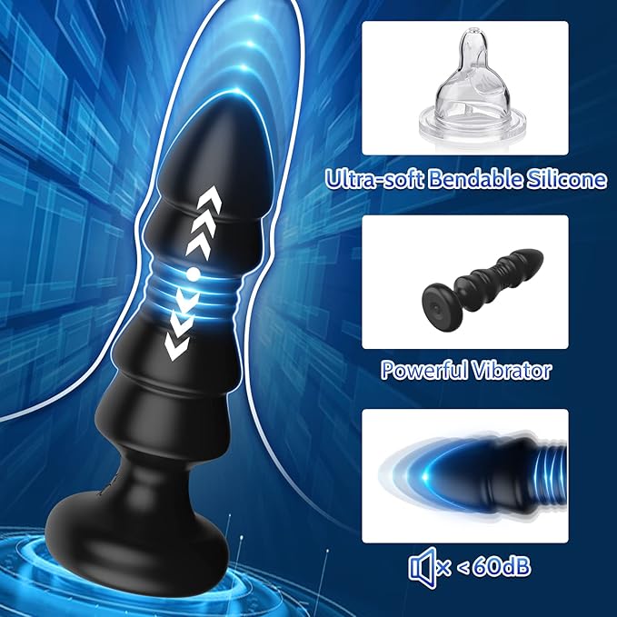 Thrusting Sex Toys Anal Plugs