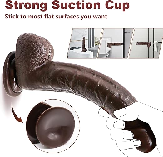 9.25 Inch Realistic Dildo