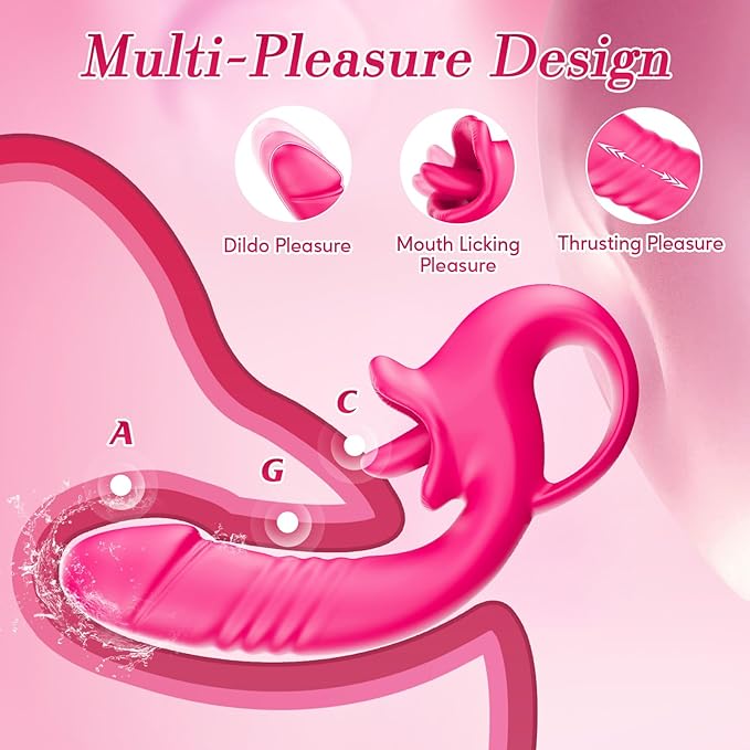 Thrusting Dildo Vibrator
