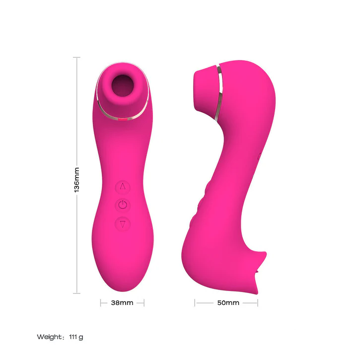 Clitoral Sucking and Licking G Spot Vibrator - ToysCenter.Pk