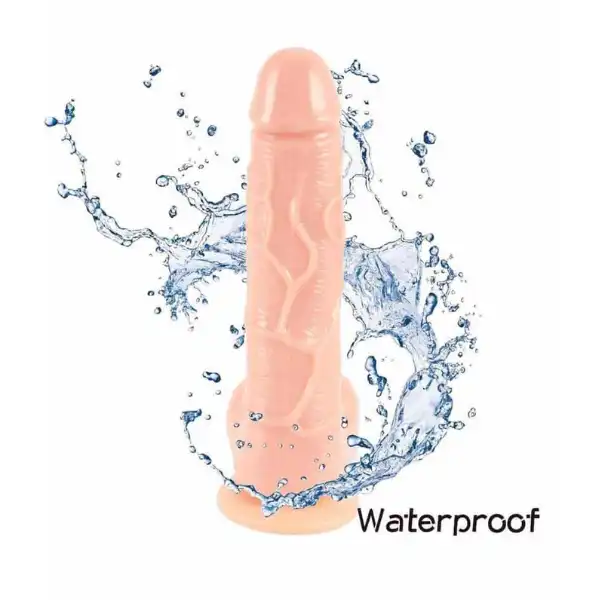 Realistic Vibrating Dildo with Suction Cup - ToysCenter.Pk
