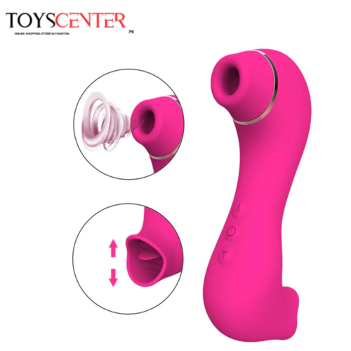 Clitoral Sucking and Licking G Spot Vibrator - ToysCenter.Pk