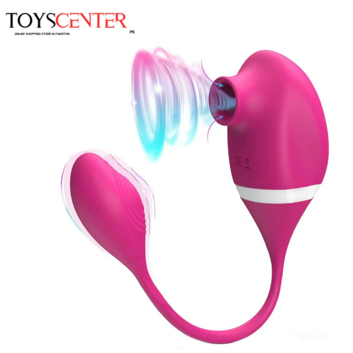 Sucking Vibrator With Vibrating Egg