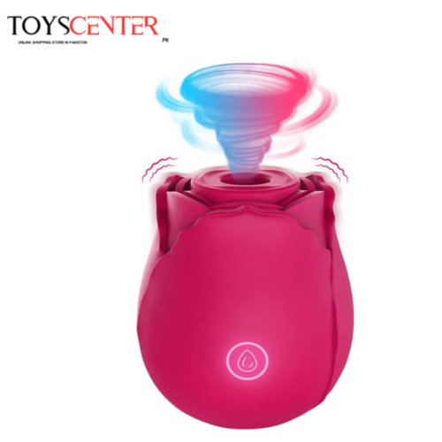 Rose Clitoral Sucking Vibrator - ToysCenter.Pk