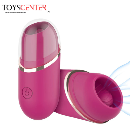 Clitoral Vibrator Tongue Licking Nipple - ToysCenter.Pk