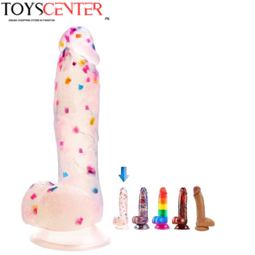 7.6 Inch Colorful Realistic Dildos
