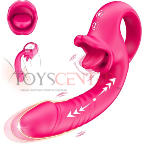 Thrusting Dildo Vibrator