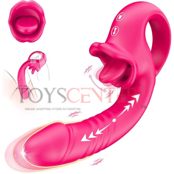 Thrusting Dildo Vibrator