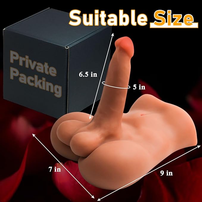 Male Sex Doll with Flexible Dildo