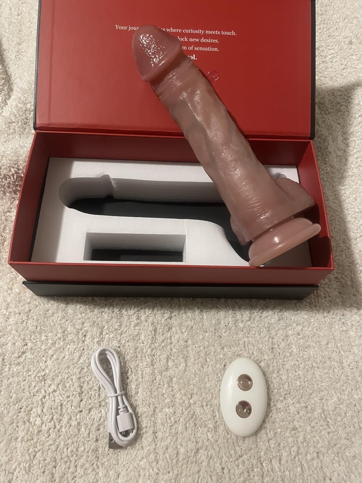 Mrgras Sex Toys Thrusting Dildo Vibrator