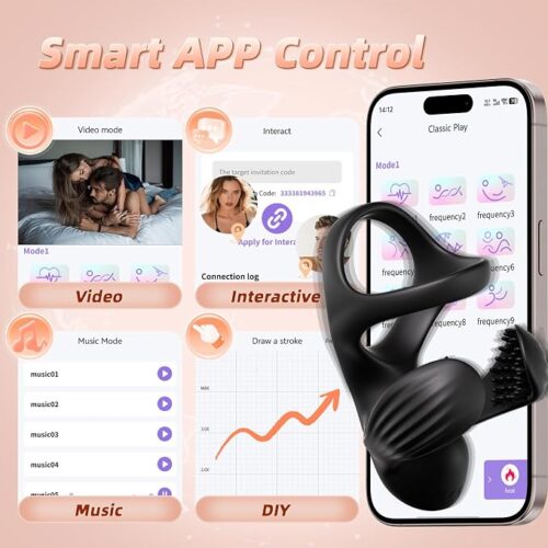 Vibrating Cock Ring Mens Sex Toys