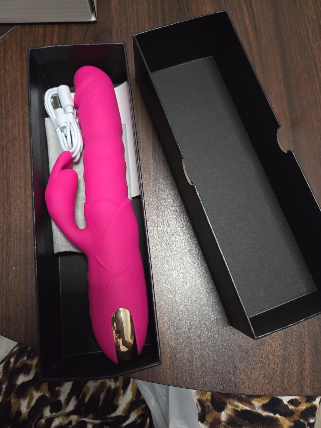 Dildo Thrusting Rabbit Vibrator Sex Toys