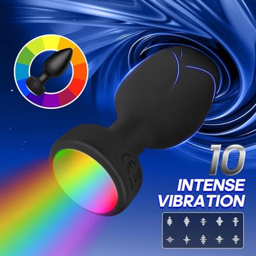 Anal Plug Vibrator with 3Pcs Butt Plug