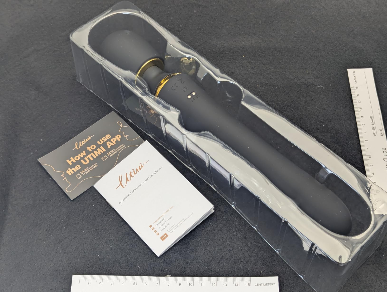 Thrusting Dildo & Message Wand Head