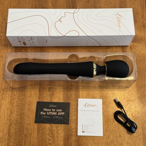 Thrusting Dildo & Message Wand Head
