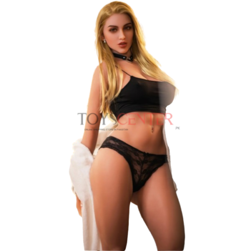 Blonde Curvy Sex Doll with TPE Head - ToysCenter.Pk