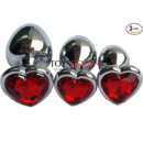 3Pcs Anal Plug Sex Toys
