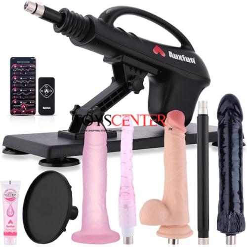 Sex Machine Automatic Thrusting Dildo