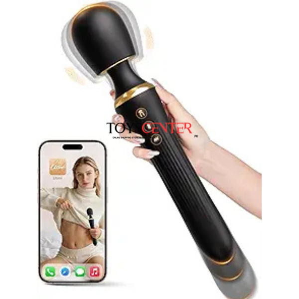 Thrusting Dildo & Message Wand Head
