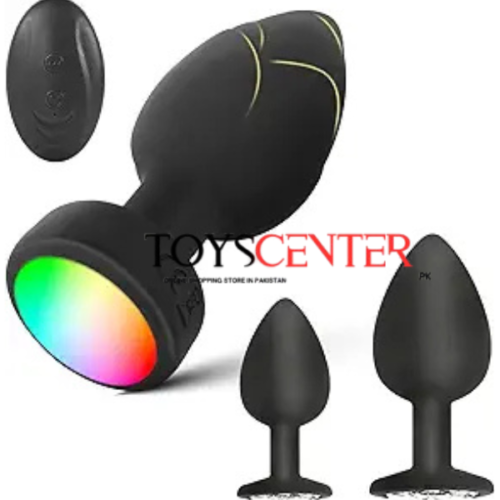 Anal Plug Vibrator with 3Pcs Butt Plug