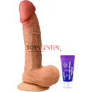 Coocfan 7" Realistic Silicone Dildo