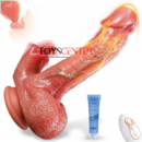 Thrusting Dildo Vibrator Sex Toys