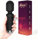 Rose Black Mini Massager Tool for Muscle