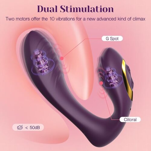 Dog Wearable Clitoral G Spot Vibrator - ToysCenter.Pk
