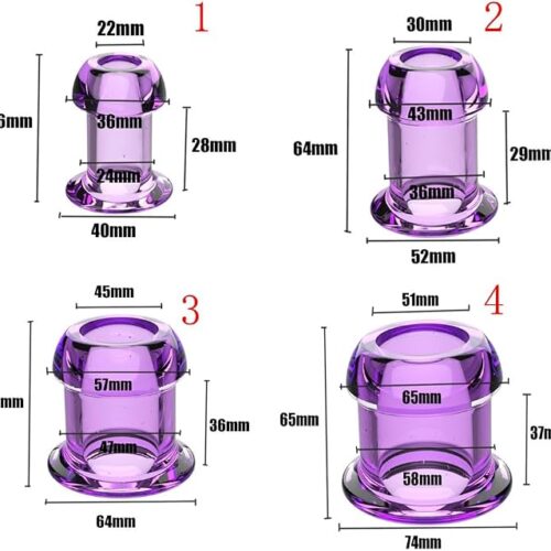 Hollow Tunnel Butt Plug