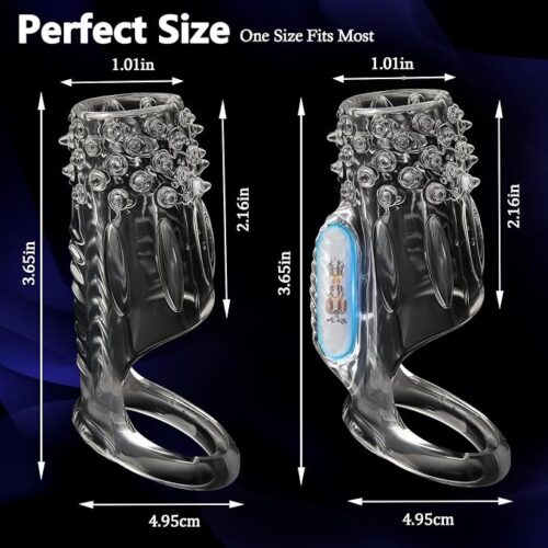 Reusable Cock Sleeves for Couples Vibrator - ToysCenter.Pk