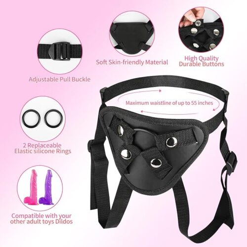 Strap on Dildo with Harness - ToysCenter.Pk