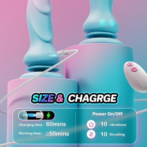 Realistic Thrusting & Vibrating Dildo Vibrator - ToysCenter.Pk