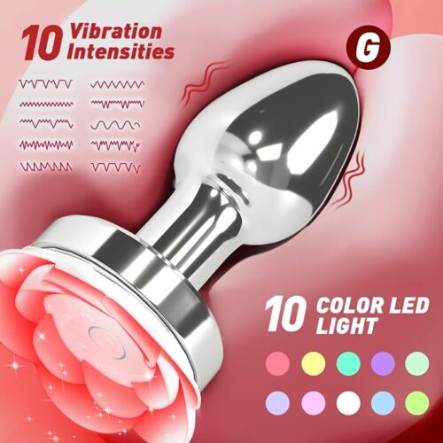 Rose Anal Plug Sex Toys