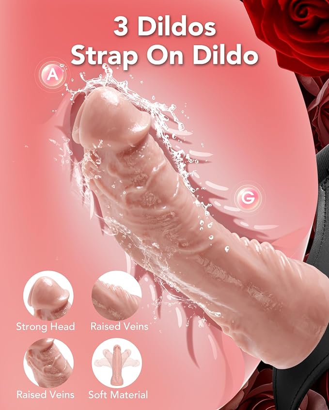 Adjustable Harness Strap On Dildo - ToysCenter.Pk