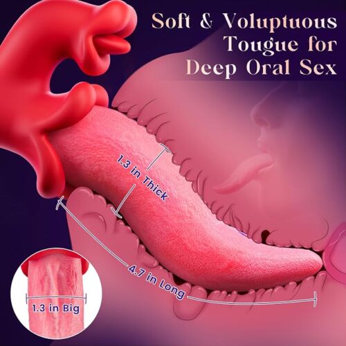 Vibrator Tongue Toy for Women