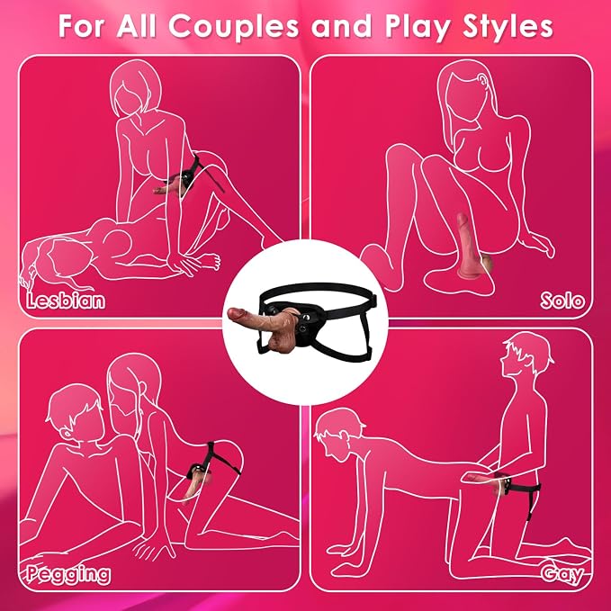 Strap On Dildo Sex Toys for Women - ToysCenter.Pk