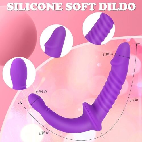 Harness Wearable Pegging Strap On Dildo - ToysCenter.Pk