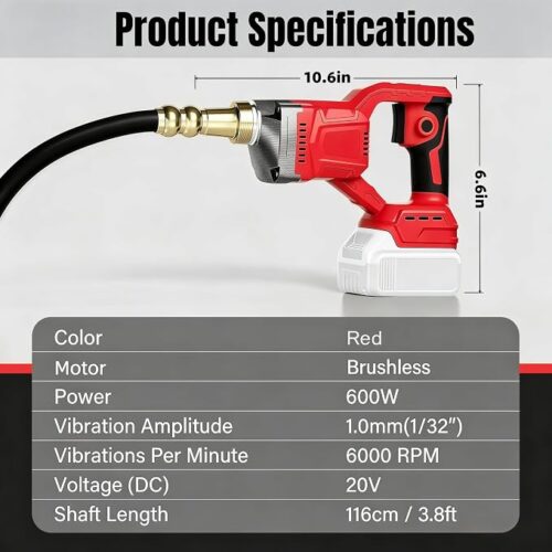 Handheld Concrete Vibrator
