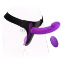 Double Ended Vibrator Strap on Dildo - ToysCenter.Pk