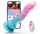 Realistic Thrusting Vibrating Dildo Vibrator - ToysCenter.Pk