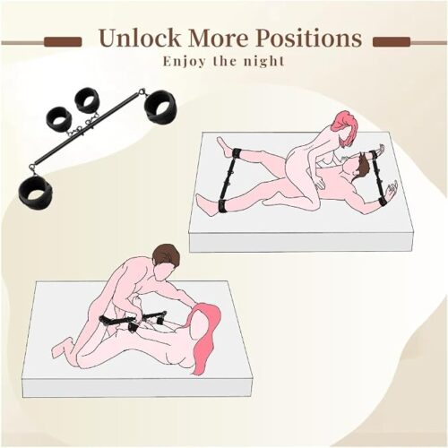Spreader Bar BDSM Set for Couples - ToysCenter.Pk