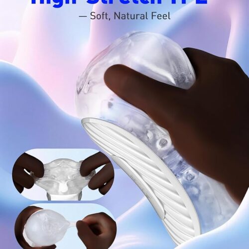 Vibrating Masturbator Squeezable Pocket Pussy - ToysCenter.Pk
