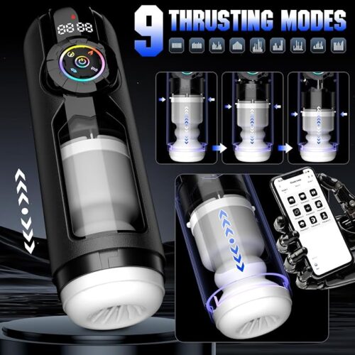 Heating Male Masturbator Penis Pump - ToysCenter.Pk