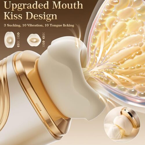 Upgraded Mouth Sucking Vibrator Rose Toy - ToysCenter.Pk