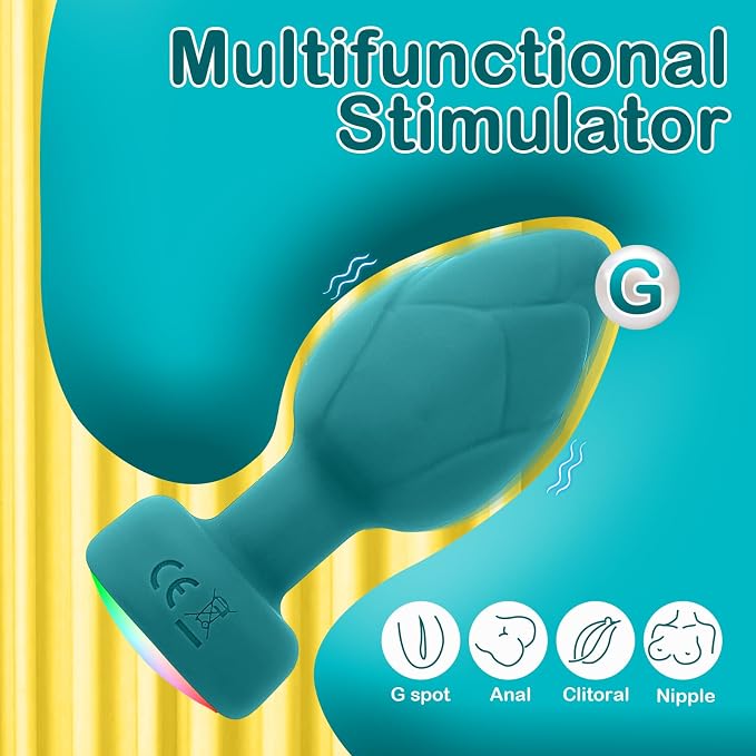 Remote Control Vibrating Butt Plug - ToysCenter.Pk