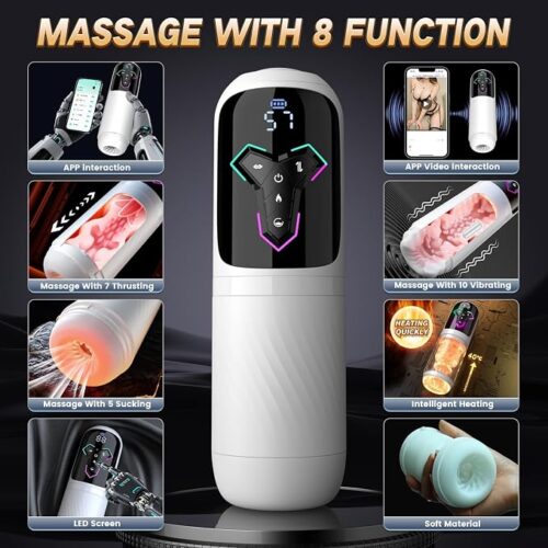 Heating Male Masturbator Penis Pump - ToysCenter.PkÂ