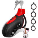 Vibrating Chastity Cage Rings - ToysCenter.Pk